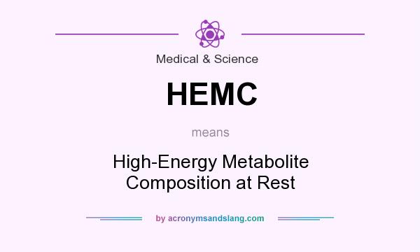 What does HEMC mean? It stands for High-Energy Metabolite Composition at Rest