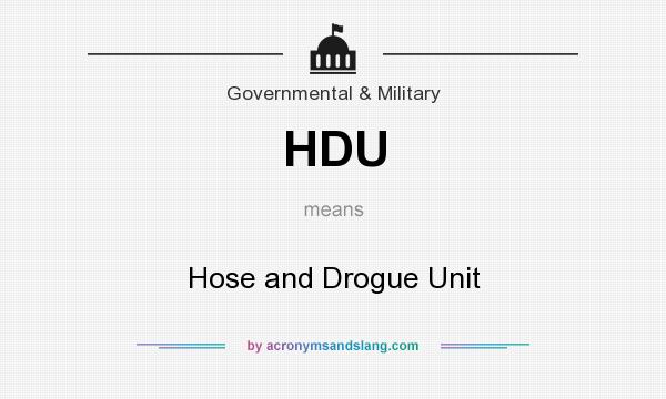 What does HDU mean? It stands for Hose and Drogue Unit