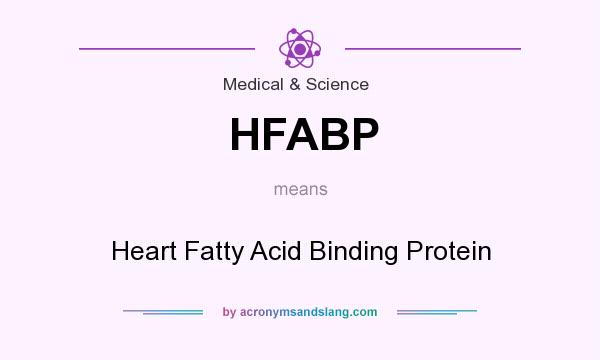 What does HFABP mean? It stands for Heart Fatty Acid Binding Protein