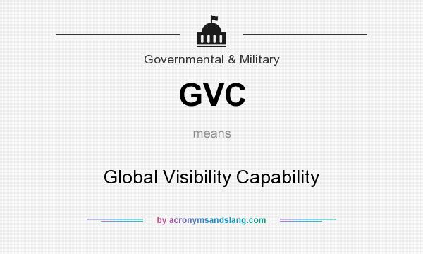 What does GVC mean? It stands for Global Visibility Capability