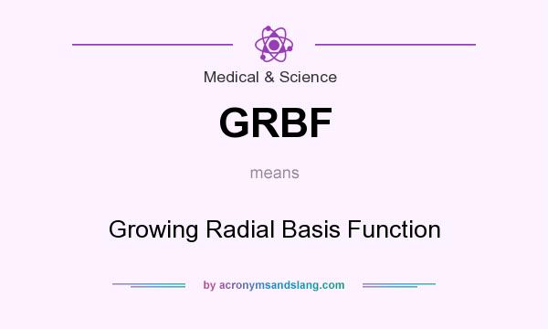 What does GRBF mean? It stands for Growing Radial Basis Function
