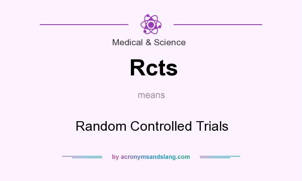 What does Rcts mean? It stands for Random Controlled Trials