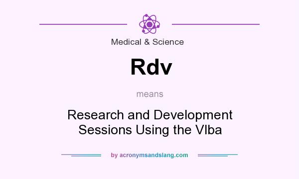 What does Rdv mean? It stands for Research and Development Sessions Using the Vlba