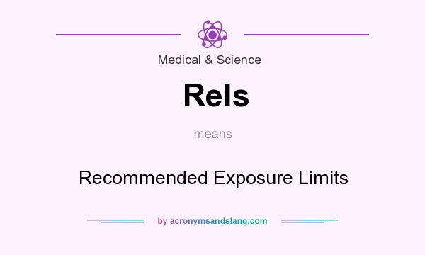 What does Rels mean? It stands for Recommended Exposure Limits