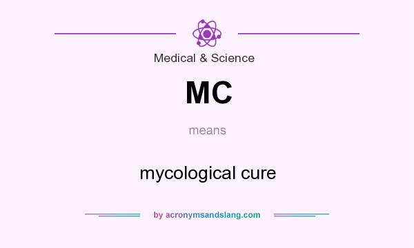 What does MC mean? It stands for mycological cure
