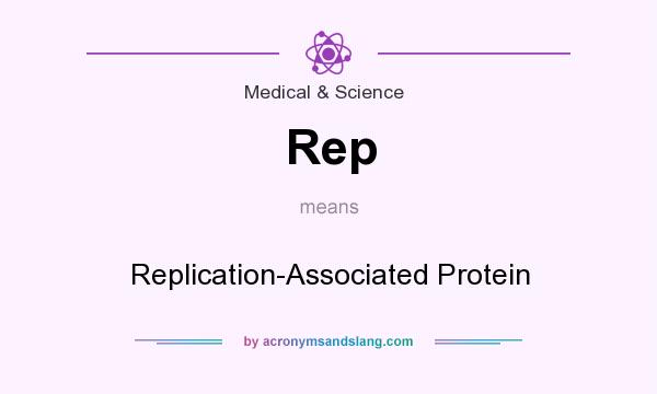 What does Rep mean? It stands for Replication-Associated Protein