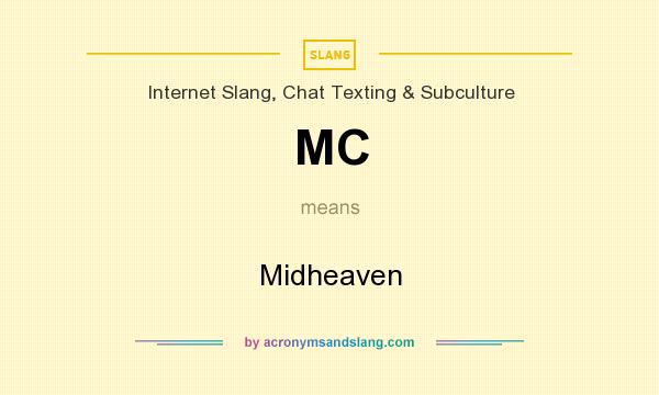 What does MC mean? It stands for Midheaven