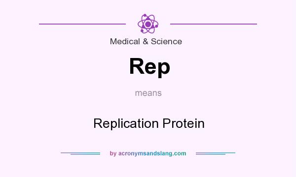 What does Rep mean? It stands for Replication Protein