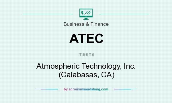 What does ATEC mean? It stands for Atmospheric Technology, Inc. (Calabasas, CA)