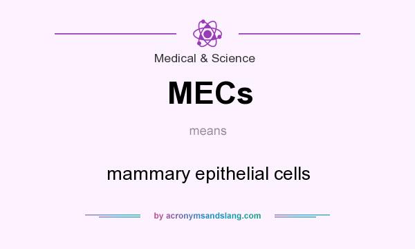 What does MECs mean? It stands for mammary epithelial cells