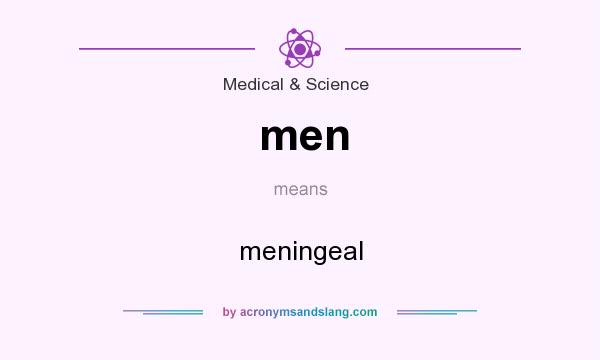 What does men mean? It stands for meningeal