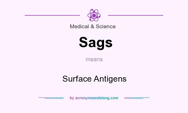 What does Sags mean? It stands for Surface Antigens