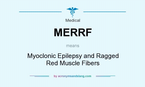 What does MERRF mean? It stands for Myoclonic Epilepsy and Ragged Red Muscle Fibers