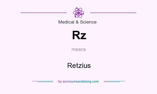 What does Rz mean? It stands for Retzius