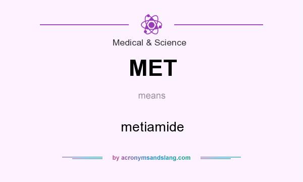 What does MET mean? It stands for metiamide