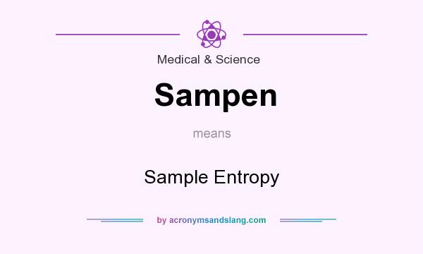 What does Sampen mean? It stands for Sample Entropy