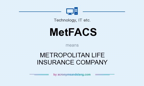 What does MetFACS mean? It stands for METROPOLITAN LIFE INSURANCE COMPANY