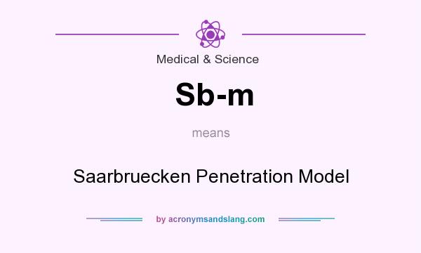 What does Sb-m mean? It stands for Saarbruecken Penetration Model