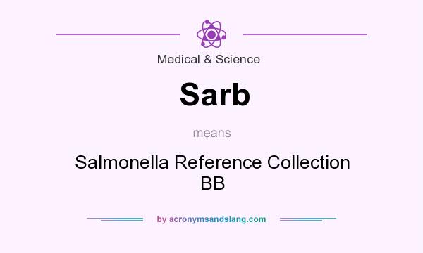 What does Sarb mean? It stands for Salmonella Reference Collection BB