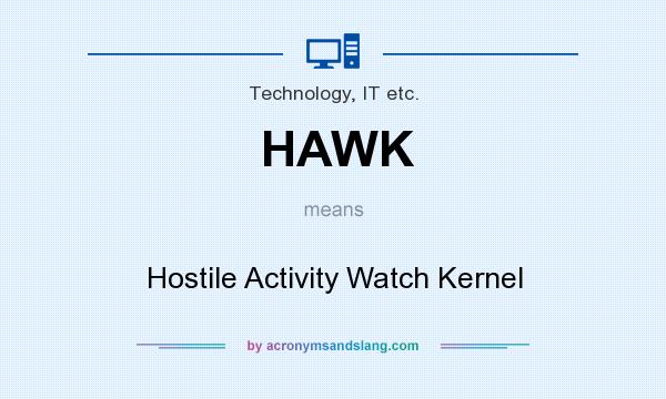 What does HAWK mean? It stands for Hostile Activity Watch Kernel
