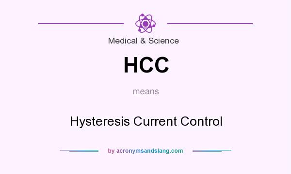 What does HCC mean? It stands for Hysteresis Current Control
