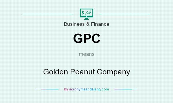What does GPC mean? It stands for Golden Peanut Company