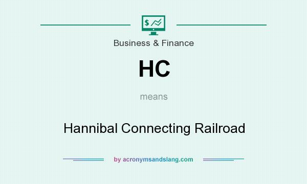 What does HC mean? It stands for Hannibal Connecting Railroad