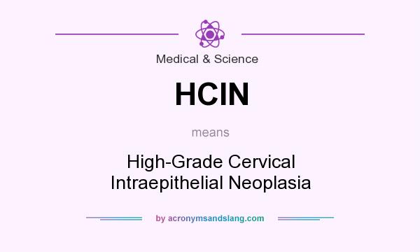 What does HCIN mean? It stands for High-Grade Cervical Intraepithelial Neoplasia