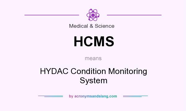 What does HCMS mean? It stands for HYDAC Condition Monitoring System