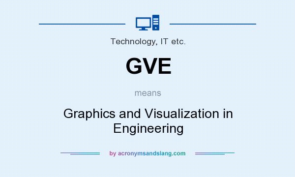What does GVE mean? It stands for Graphics and Visualization in Engineering