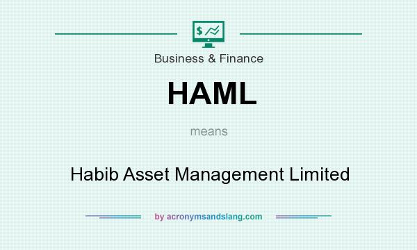 What does HAML mean? It stands for Habib Asset Management Limited