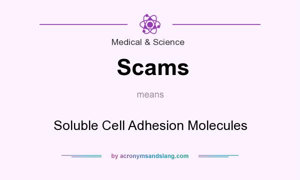 What does Scams mean? It stands for Soluble Cell Adhesion Molecules
