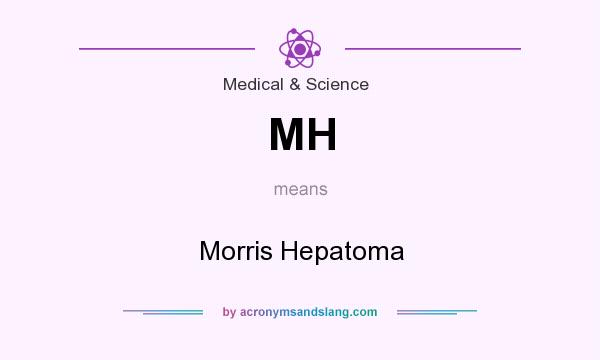 What does MH mean? It stands for Morris Hepatoma