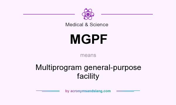 What does MGPF mean? It stands for Multiprogram general-purpose facility