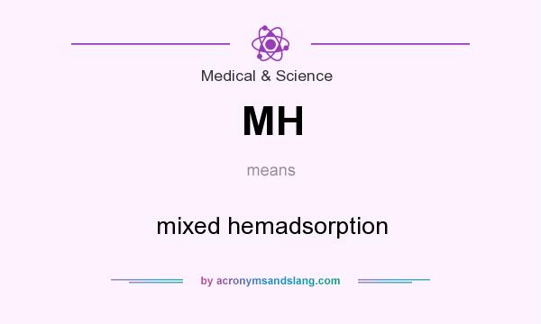 What does MH mean? It stands for mixed hemadsorption