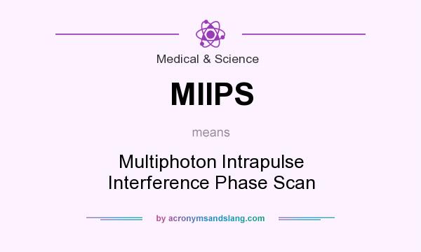What does MIIPS mean? It stands for Multiphoton Intrapulse Interference Phase Scan