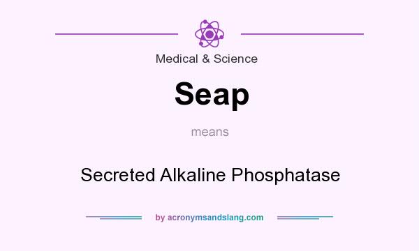 What does Seap mean? It stands for Secreted Alkaline Phosphatase