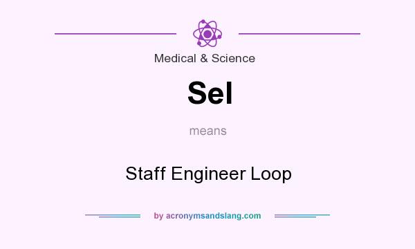 What does Sel mean? It stands for Staff Engineer Loop