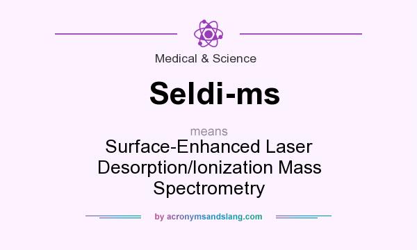 What does Seldi-ms mean? It stands for Surface-Enhanced Laser Desorption/Ionization Mass Spectrometry