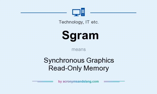 What does Sgram mean? It stands for Synchronous Graphics Read-Only Memory