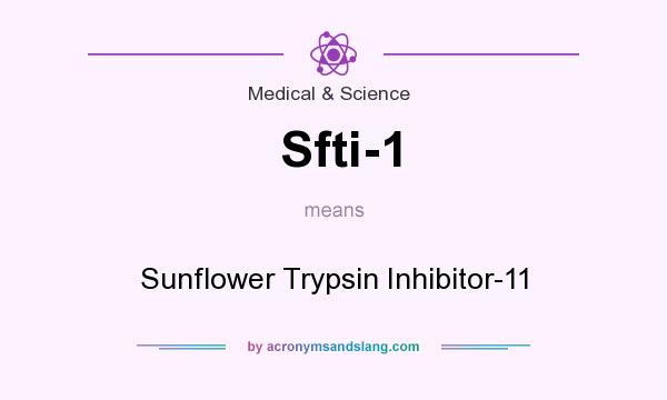 What does Sfti-1 mean? It stands for Sunflower Trypsin Inhibitor-11