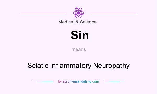 What does Sin mean? It stands for Sciatic Inflammatory Neuropathy