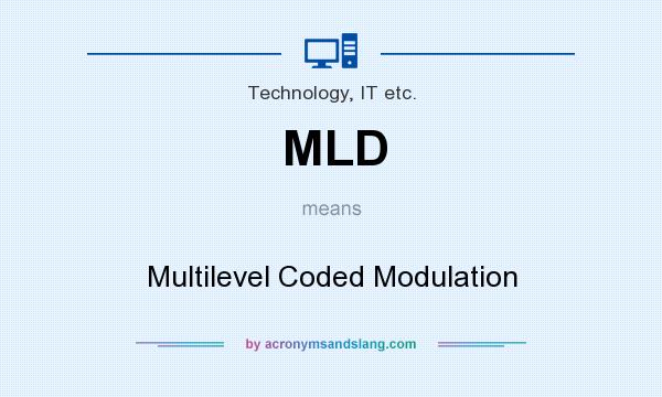 What does MLD mean? It stands for Multilevel Coded Modulation