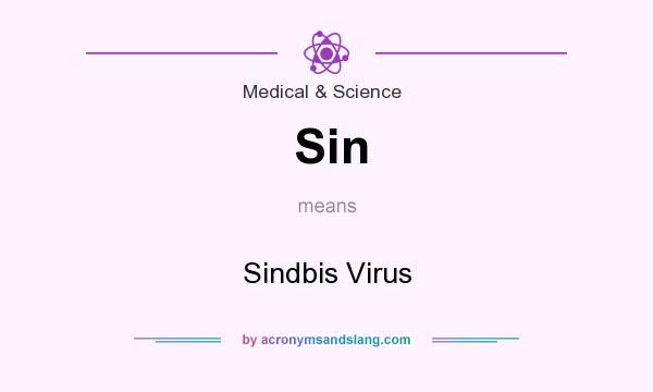 What does Sin mean? It stands for Sindbis Virus
