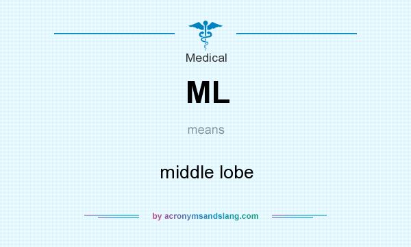 What does ML mean? It stands for middle lobe