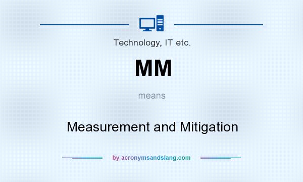 What does MM mean? It stands for Measurement and Mitigation