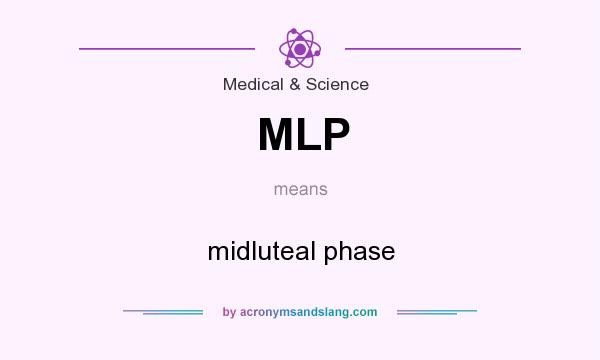 What does MLP mean? It stands for midluteal phase