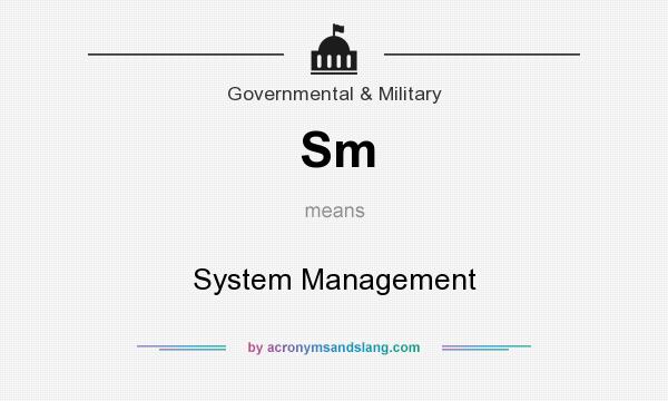 What does Sm mean? It stands for System Management