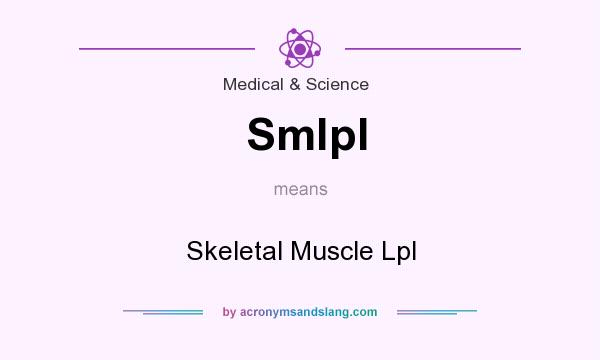 What does Smlpl mean? It stands for Skeletal Muscle Lpl