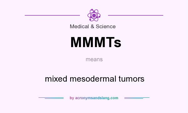What does MMMTs mean? It stands for mixed mesodermal tumors